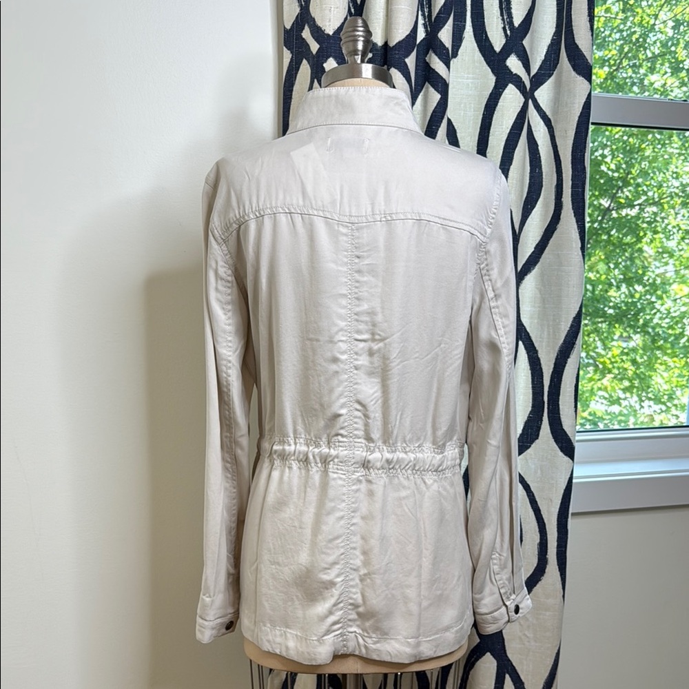 LOFT Cream Utility Jacket - Picture 3 of 5